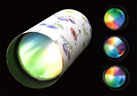 色変わりスコープ　レンズの様子