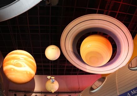 展示場「宇宙のコーナー」の画像